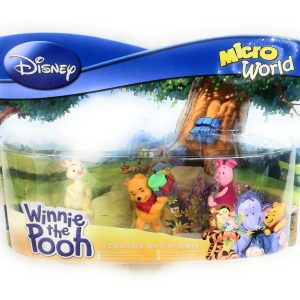 WINNIE THE POOH 3 personaggi collezionabili 4-5 cm  Winnie the Pooh,Tappo e Pimpi in pelo corto morbido, Giochi Preziosi GP470079
