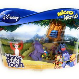 WINNIE THE POOH 3 personaggi collezionabili 4-5 cm  Tigro, Ih-Oh e Effy in pelo corto morbido, Giochi Preziosi GP470079