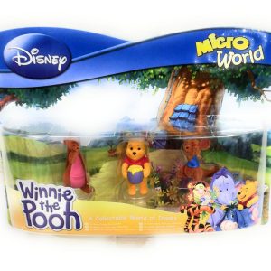 WINNIE THE POOH 3 personaggi collezionabili 4-5 cm  Winnie the Pooh, Kanga e Ro in pelo corto morbido, Giochi Preziosi GP470079