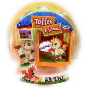 Toffee & Friends, Mini Box Cura degli Zoccoli con cavallino Peppermint di Giochi Preziosi CCP15008