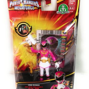 Power Rangers Megaforce, Figura articolata 10 cm Pink Ranger, NCR35100 Giochi Preziosi
