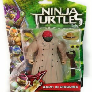 Ninja Turtles Movie Raph in Disguise Basic Figure 12 cm, Raffaello sotto mentite spoglie, Giochi Preziosi 90850
