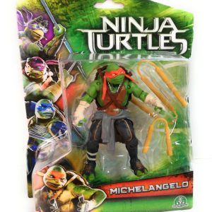 Ninja Turtles Movie Michelangelo Basic Figure 12 cm, Giochi Preziosi 90850