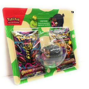 Pokemon, Confezione con gomma per cancellare Ritorno a scuola - Lechonk (una gomma e 2 buste di espansione), originale, edizione in italiano