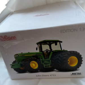 SCHUCO 450778900 trattore John Deere 4755  con ruote gemellate  - scala 1/32 -