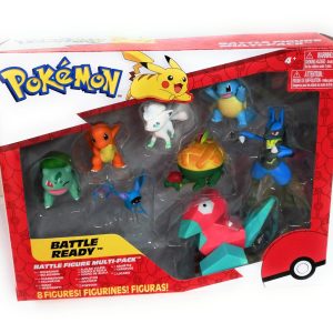 Pokemon confezione Multipack da 8 Personaggi da Collezione dai 4 ai 9 cm, PK070300