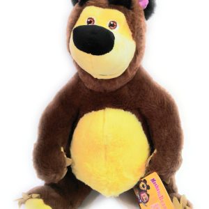 Masha e Orso, Orso morbido peluche 40 cm - Grandi Giochi MHA06100