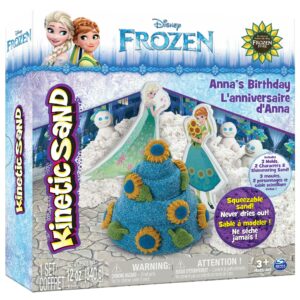 Kinetic Sand Disney Frozen Playset Anna e Elsa - sabbia modellabile - l'originale -