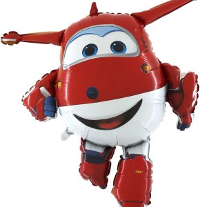 PALLONE - PALLONI  SUPER WINGS SGONFIO - GONFIABILE A ELIO SUPER WINGS JETT NOVITA'- CM 90 CIRCA ADATTO A FESTE E COMPLEANNI