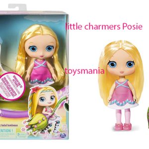 Little Charmers, 8" bambola Posie Doll with Light Up Broom con scopa che si illumina