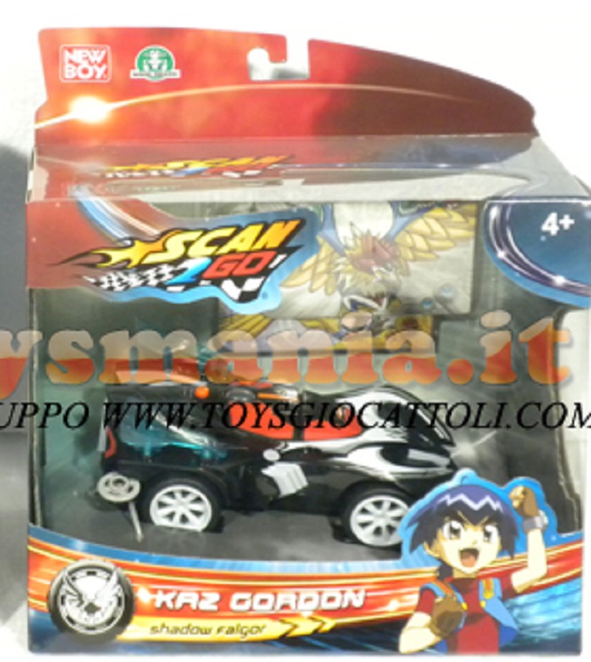 Giochi Preziosi SCAN 2 GO -  Scan2Go Race  KAZ GORDON SHADOW FALGOR 18328 prodotto nuovo confezione danneggiata