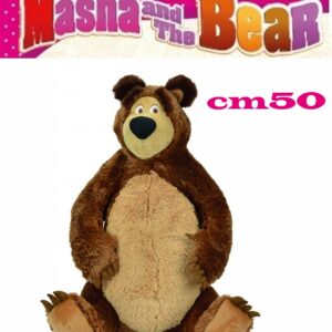 MASHA e ORSO masha e orso peluche orso 50 cm originale