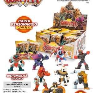 GORMITI WAVE10 SERIE COMPLETA SCATOLA CHIUSA DA 24 BUSTINE - GRA24000