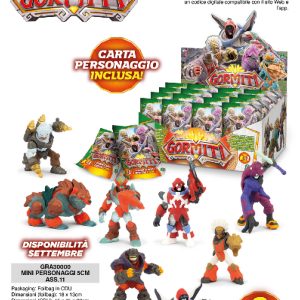 GORMITI WAVE11 SERIE COMPLETA SCATOLA CHIUSA DA 24 BUSTINE - GRA 30000