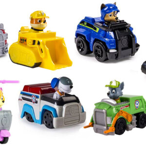 PAW PATROL MINI PERSONAGGIO CON VEICOLO OFFERTA 7 PERSONAGGI COME FOTO