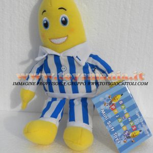 BANANAS IN PIJAMAS  B1 PELUCHE CARTONE ANIMATO BANANA IN PIGIAMA CIRCA 18 cm