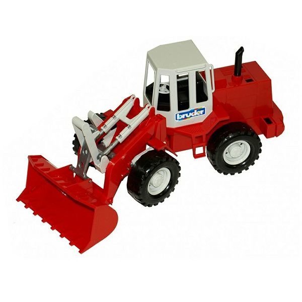 Bruder 01722 - Pala gommata rossa - scala 1/16