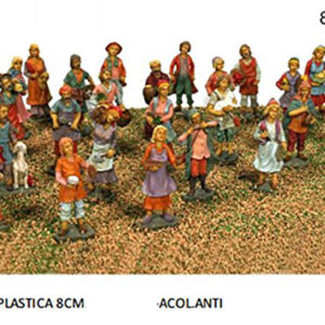 STATUE PRESEPE ECONOMICHE ADATTO A DI REALIZZA PRESEPI DA RIVENDERE STATUINE -PER PRESEPE DI NATALE FORMATO DA 23 PERSONAGGI MESTIERI FIGURE DIVERSE CM 8-9 ECONOMICHE