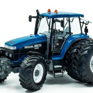 Ros NEW HOLLAND 8870 con sollevatore frontale ruote gemmelate staccabili 1/32 - 1-32  limited edition