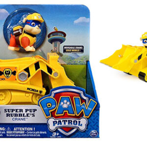 PAW PATROL RUBBLE con il suo BULLDOZER Nuova Versione con GRU  Spin Master