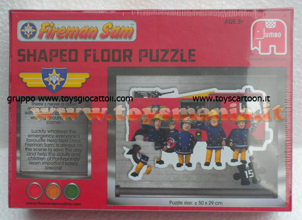 SAM IL POMPIERE PUZZLE 50x29 - 17191 fireman sam - immagine 2