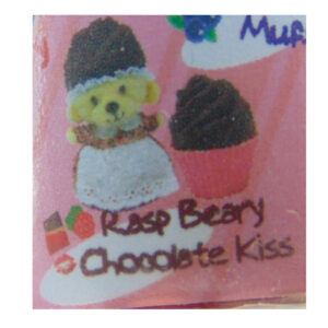 New CUPCAKE BEARS SURPRISE ORSETTO RASP BEARY CHOCOLATE KISS BASE ROSA