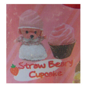 New CUPCAKE BEARS SURPRISE ORSETTO STRAW BEARY CUPCAKE