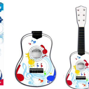 NUOVA Bontempi 22 5511 - Chitarra in Legno - WOODEN GUITAR -