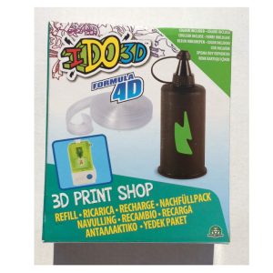 RICARICA - RECAMBIOS - RECHARGE - PENNA I DO 3D - IDO3D 3d print shop 1 colore VERDE  inchiostro e 1 pezzo di Formula 4D per creare il tuo stampo