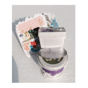 FLUSH FORCE WC FLUCH TO REVEAL MODELLO MACCHIA VIOLA SUL WC