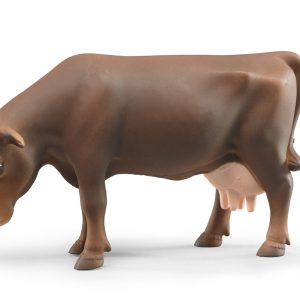 Bruder 02308 - MUCCA AL PASCOLO - Animal Cow Brown Kids Farming - scala 1/16