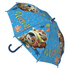OMBRELLO 44 Gatti - apertura 72 cm RAINING KIDS materiale pvc x scuola