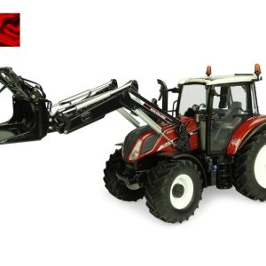 uh 6206 Universal Hobbies - New Holland T5.120 CENTENARIO  terra cotta con caricatore frontale  SCALA 1/32 uh 6206