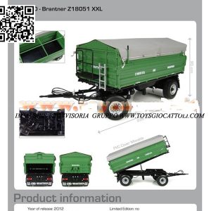 Universal Hobbies COLLECTION HB Brantner z18051 xxl con barbabietole  SCALA 1/32 uh 4120