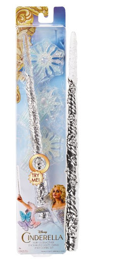 CENERENTOLA cinderella BACCHETTA CON LUCI PILE INCLUSE