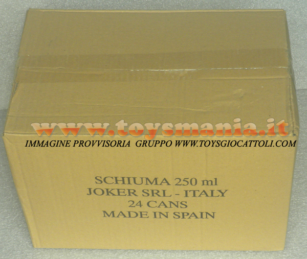 VENDITA CON PREZZO ALL'INGROSSO BOMBOLETTE SCHIUMA PARTY SPRAY ,OFFERTA SCATOLA 24 PEZZI 250 ML