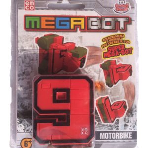 MEGA BOT - MEGABOT GRANDI GIOCHI - CREA IL TUO ROBOT MODELLO NUMERO 9 - MOTORBIKE
