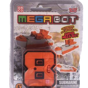 MEGA BOT - MEGABOT GRANDI GIOCHI - CREA IL TUO ROBOT MODELLO NUMERO 8 - SUBMARINE