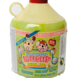 SMOOSHY MUSHY SURPRISE! L'ORIGINALE SERIE 1 WHAT'S INSIDE  MODELLO COLORE - GIALLO -