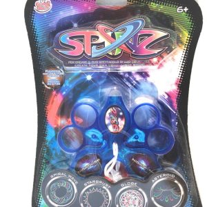 SPINZ UFFICIALE MODELLO ORIGINALE  BLU NIGHTWISH INCREDIBILI TRUCCHI LUMINOSI