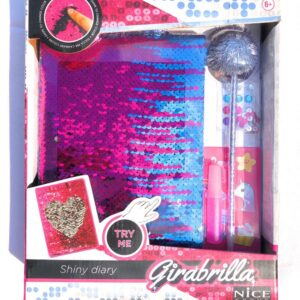 Girabrilla - IL MIO DIARIO SCINTILLANTE SEGRETO/PERSONALE COLORE ROSA / AZZURRO  - block notes - l'originale Nice