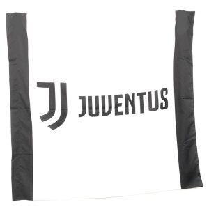 BANDIERA UFFICIALE JUVENTUS GIGANTE MISURE 140 CM X 160 CM CIRCA