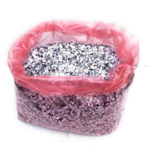 coriandoli in sacco da 5 kg economico , immagine con contenuto del sacco variabile