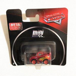 MATTEL SRL FKL39 CARS MINI RACERS MODELLO METALLIC LIGHTNING - FLASH MCQUEEN METALIQUE - LIGHTNING MCQUEEN METALLIC - SAETTA MCQUEENMETALLICO FRR40