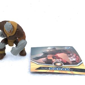 Gormiti  Personaggio KARAK  PERSONAGGIO  PRESENTE NELLE BUSTINE ALTEZZA CIRCA 5-6CM DIPENDE DAL MODELLO COMPRENDE GORM-CARD!