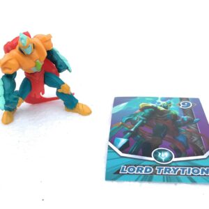 Gormiti  Personaggio LORD TRYTION PERSONAGGIO  PRESENTE NELLE BUSTINE ALTEZZA CIRCA 5-6CM DIPENDE DAL MODELLO COMPRENDE GORM-CARD!