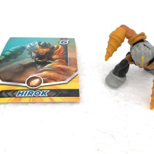 Gormiti  Personaggio HIROK  6 PERSONAGGIO  PRESENTE NELLE BUSTINE ALTEZZA CIRCA 5-6CM DIPENDE DAL MODELLO COMPRENDE GORM-CARD!