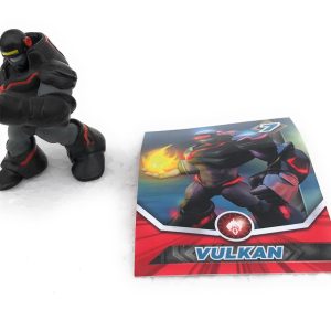Gormiti  Personaggio VULKAN PERSONAGGIO  PRESENTE NELLE BUSTINE ALTEZZA CIRCA 5-6CM DIPENDE DAL MODELLO COMPRENDE GORM-CARD!