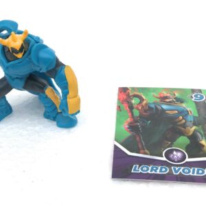 Gormiti  Personaggio LORD VOIDUS PERSONAGGIO  PRESENTE NELLE BUSTINE ALTEZZA CIRCA 5-6CM DIPENDE DAL MODELLO COMPRENDE GORM-CARD!
