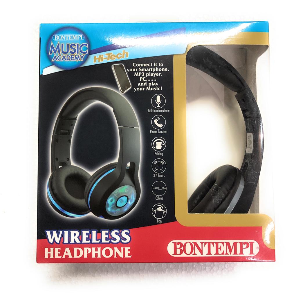 CUFFIE X TELEFONO , PC, ECC.... - MICROFONO INCORPORATO - HEDDPHONE - HI-TECH BONTEMPI PERSONALIZZATO  - NERO - GRIGIO SCURO - CON LED  - CONNECT IT TO YOUR SMARTPHONE , PC....... AND PLAY YOUR MUSIC! CON LUCI LED